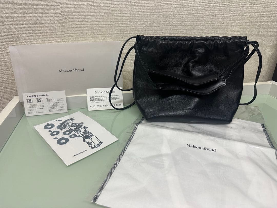 Maison sbond メゾン　エスボンドC.08 巾着バッグ