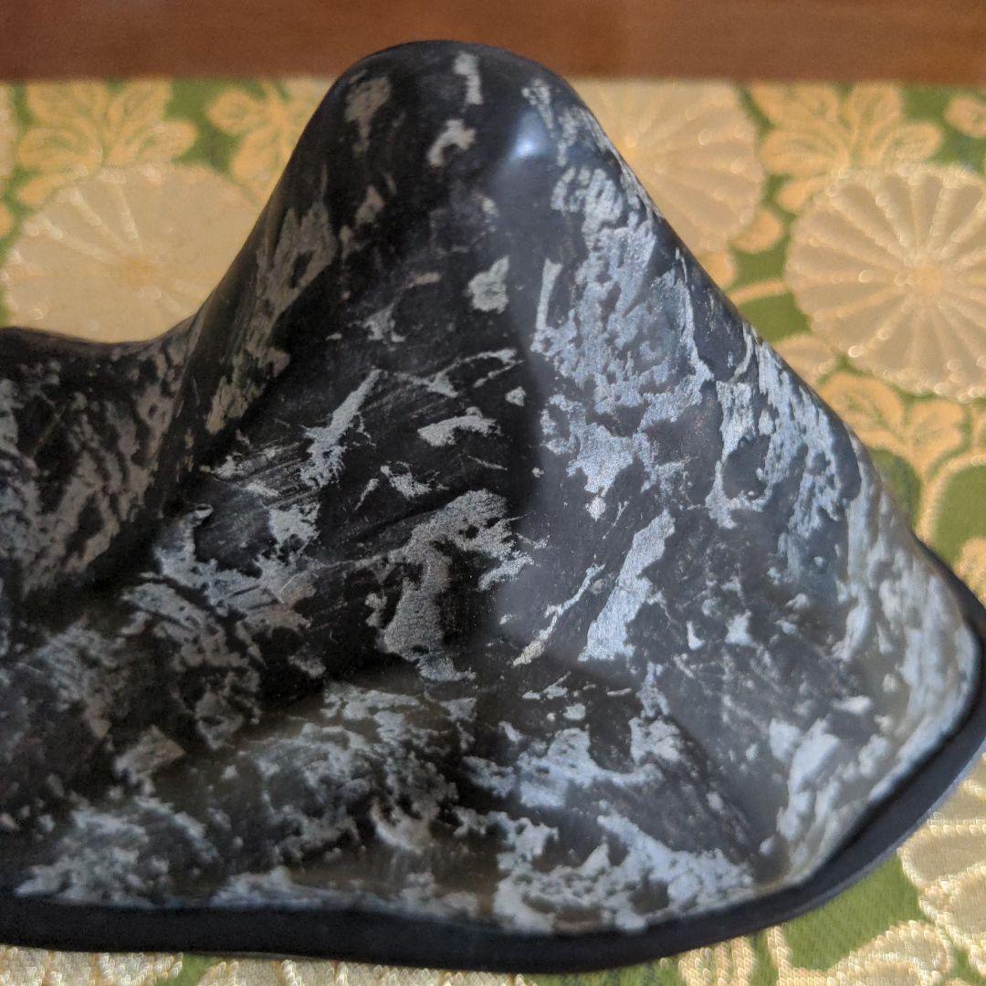 【最終価格】 さくら石 水石 盆石 台座付（山景）