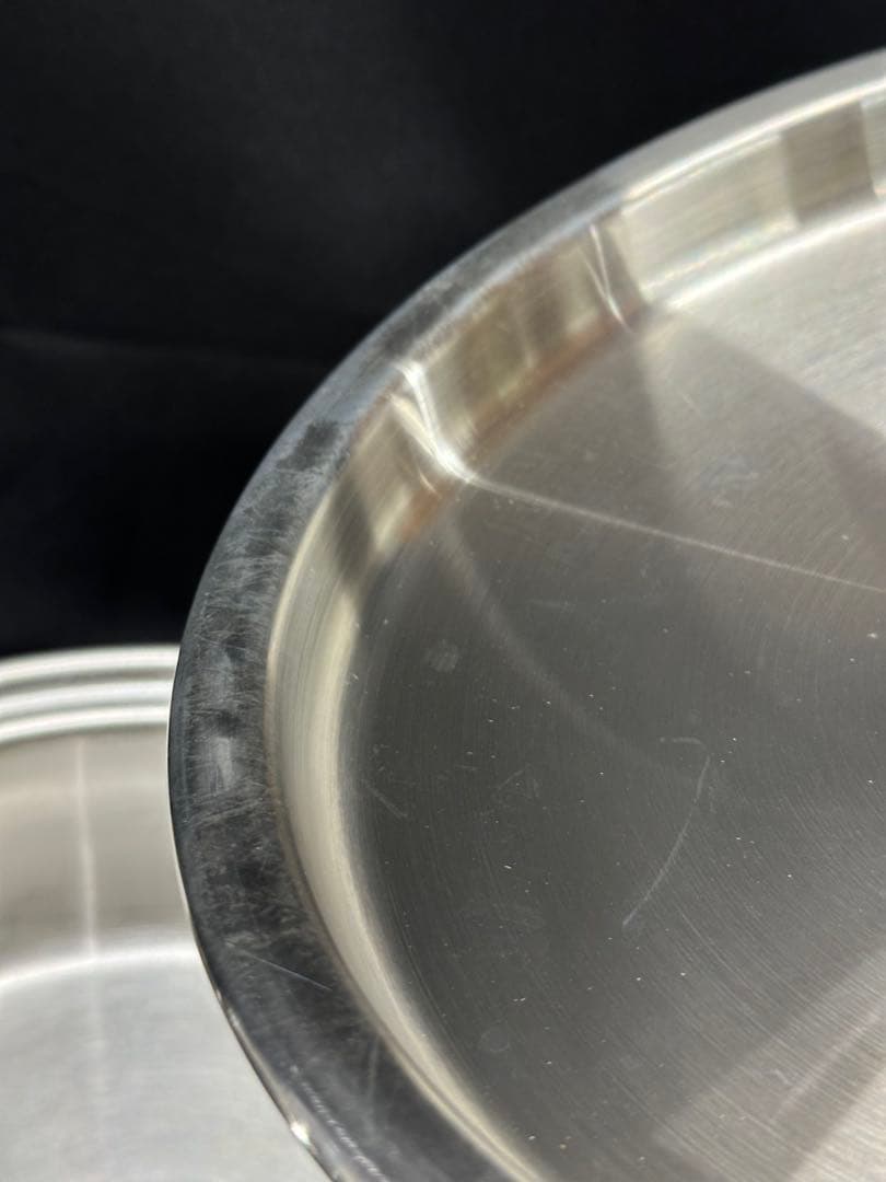 【保管品】Cook Best T304 7-Ply 蒸し器　両手鍋　26cm