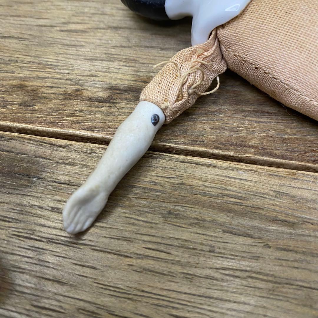 ドイツアンティーク チャイナヘッドドール 19cm