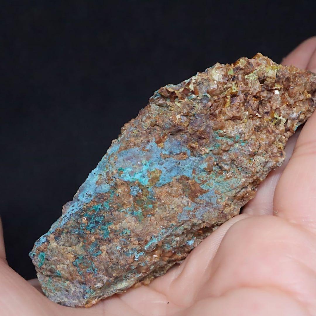 アンドラダイト ブロシャン銅鉱 クリソコラ 168g AND153 原石 天然石