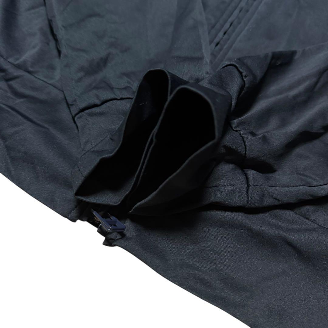 【美品】ビームスゴルフ パープルレーベル エアシャット ブルゾン ネイビー M