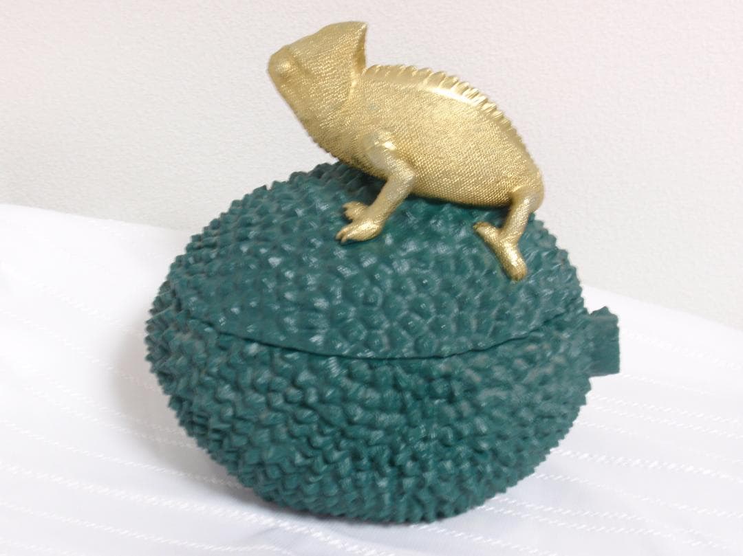 Colmore カメレオン デコボックス グリーン