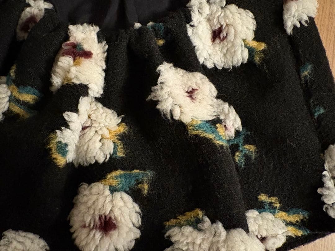 【2度着用】AKTE ボアキャミソール 花柄 フラワー