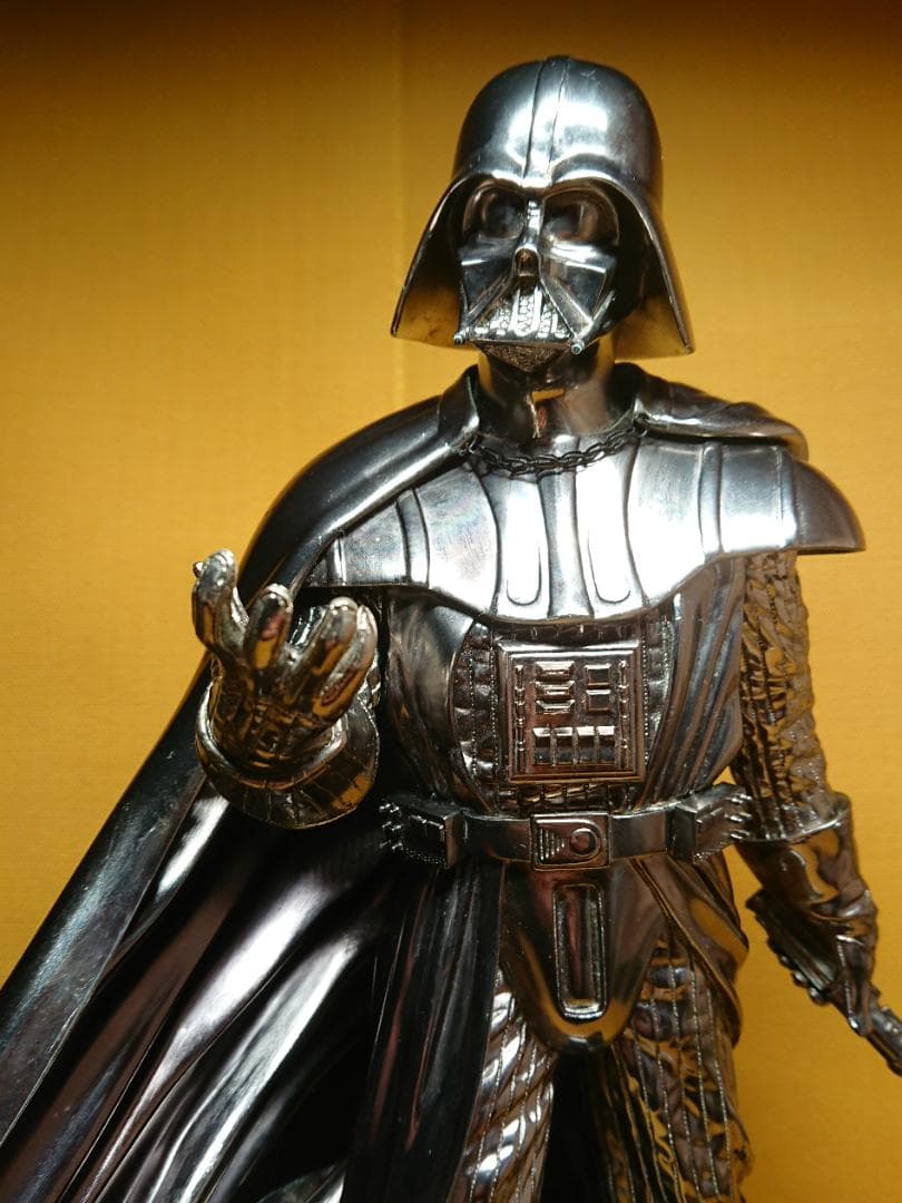 ダースベイダー　彫像　3.8kg　置物　インテリア　工芸品　美術品　A1036