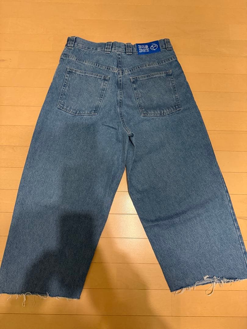 polerskate big boyブルーデニムパンツ