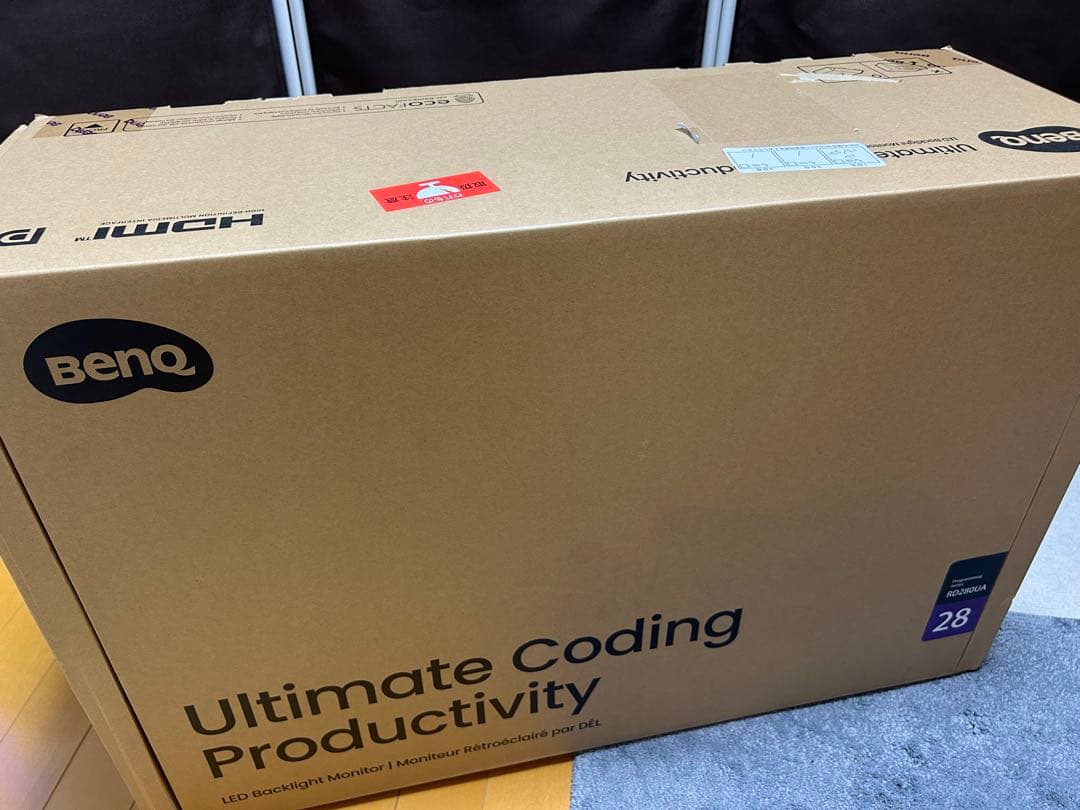 【あんな】BenQ RD280UA 28.2インチモニターアームモデル