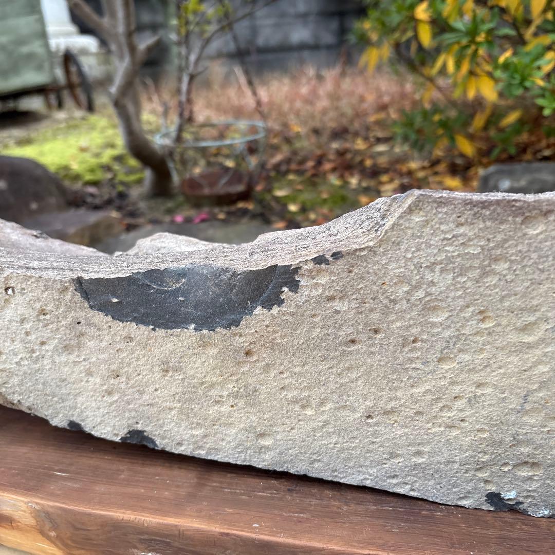 特大 カンカン石 サヌカイト 讃岐石 原石 天然石 水石 石琴 24.4kg