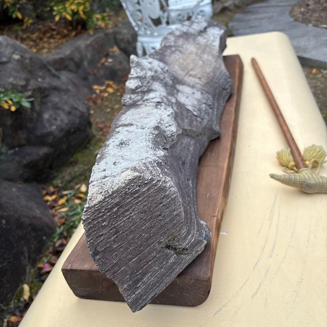 特大 カンカン石 サヌカイト 讃岐石 原石 天然石 水石 石琴 24.4kg