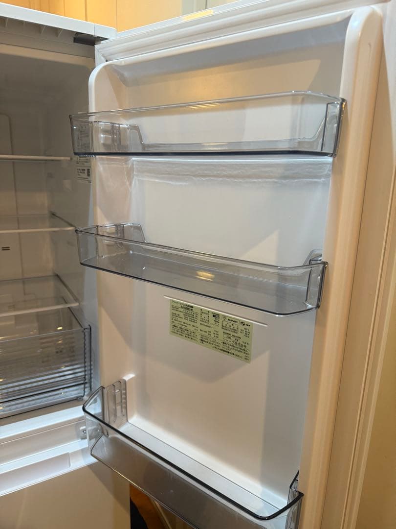 【超美品】シャープ2ドア冷蔵庫 SJ-D18K 2024年製