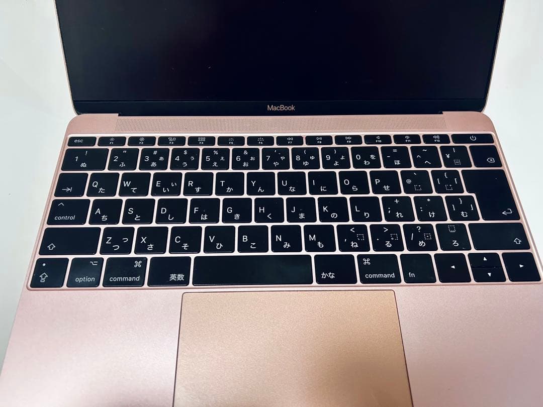 MacBook12インチ2017ローズゴールド（初期化済） ★ジャンク★