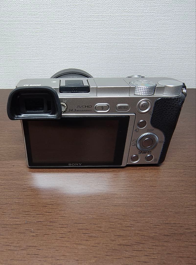 【brown】SONY α6000 ボディ　SEL35F18 レンズ