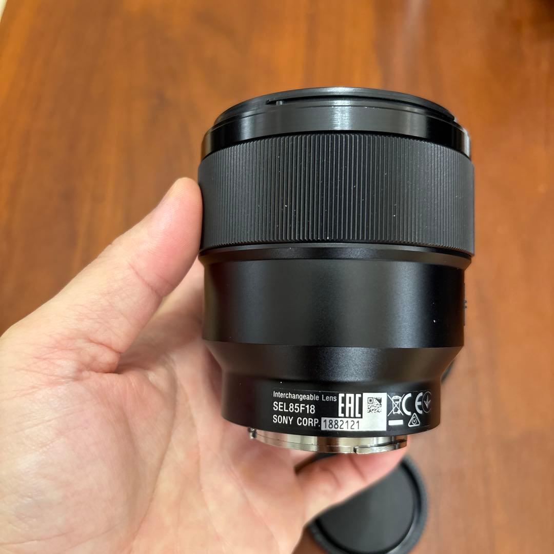 レンズ(単焦点) sony FE 85mm f1.8
