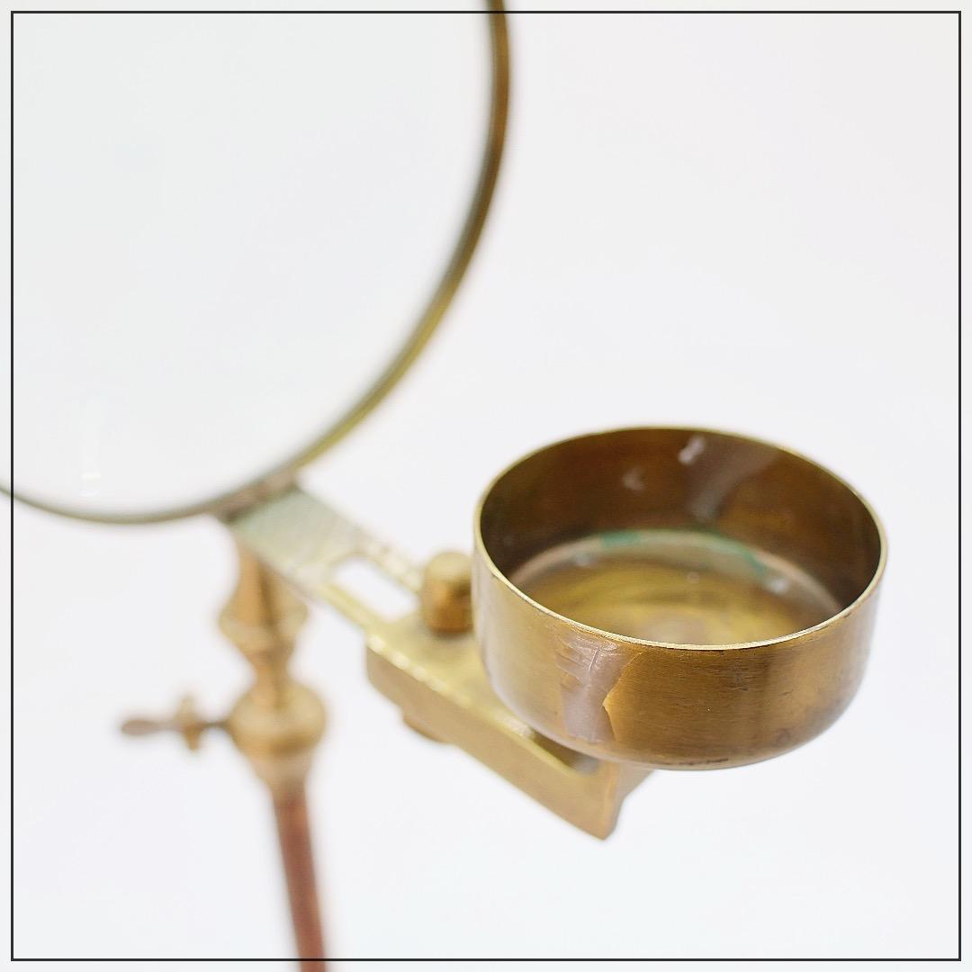 アンティーク｜キャンドルルーペ｜照明・拡大鏡・蝋燭）