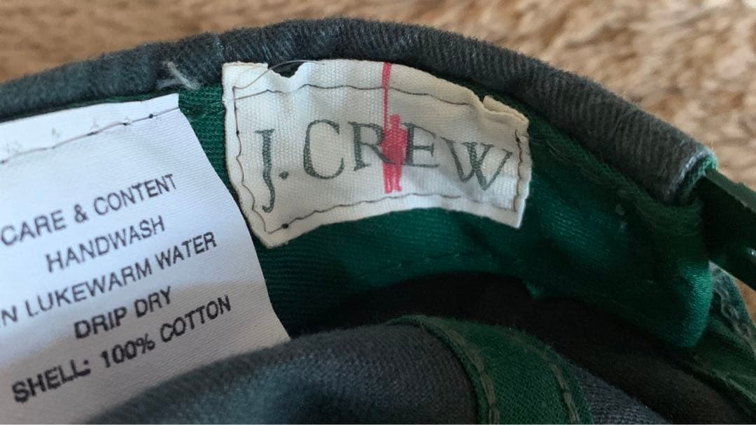 J.CREW 90s キャップ　アメリカ製　USA製