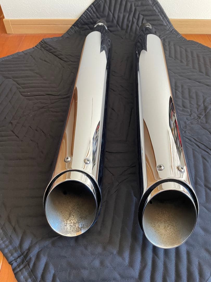 バンス＆ハインズ　ツインスラッシュ スリップオンマフラー ツーリング用