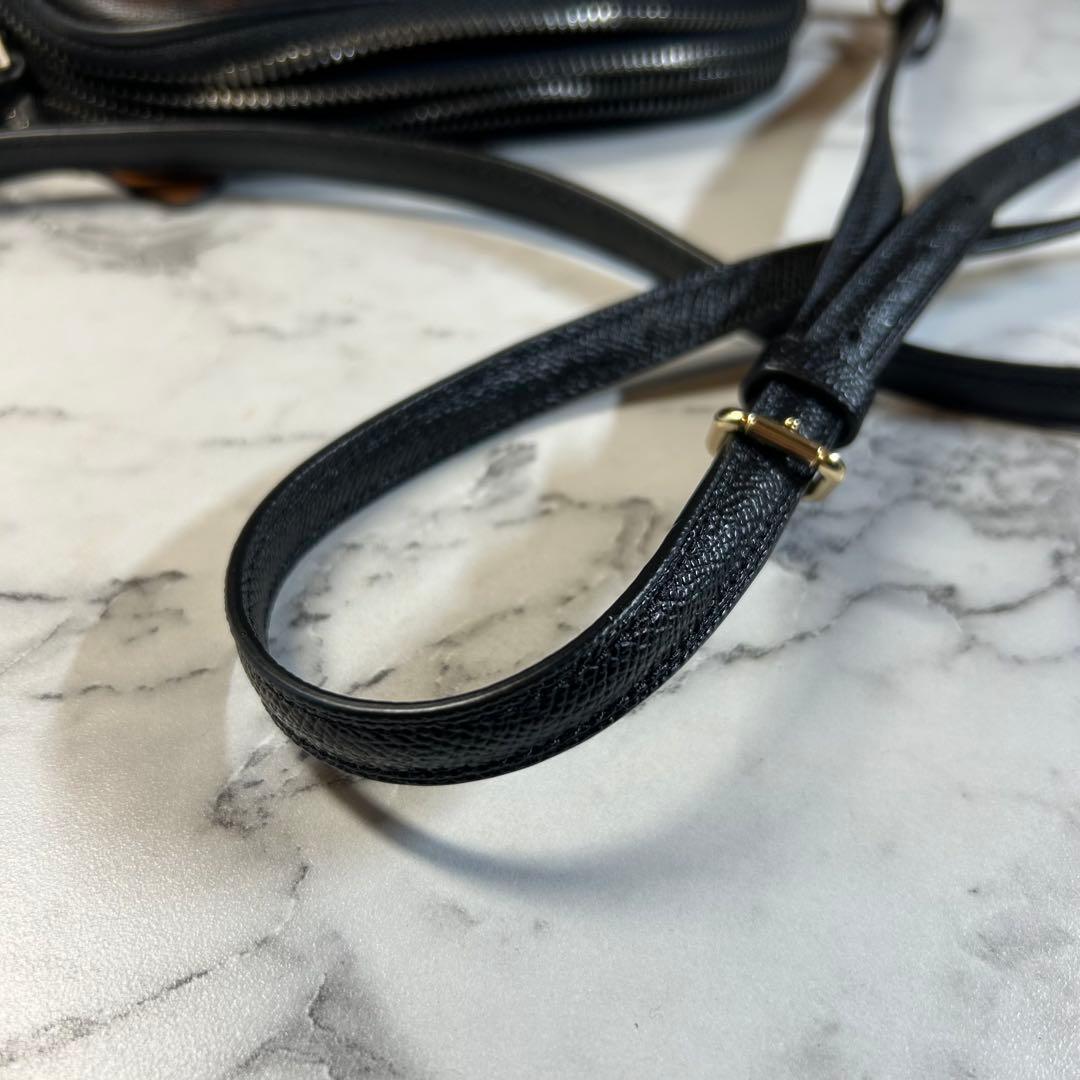 コーチ ショルダーバッグ ミニー コラボ シグネチャー 茶色 ディズニー