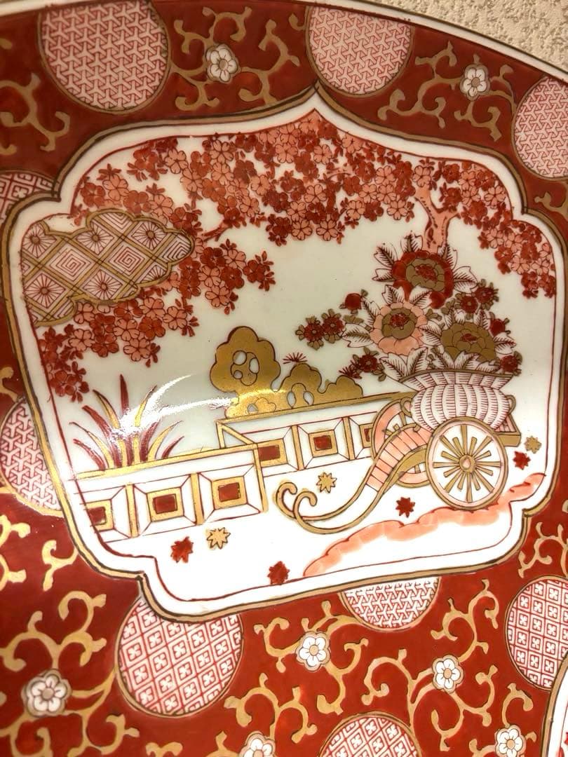 有田焼ゴールド伊万里　大皿約57センチ