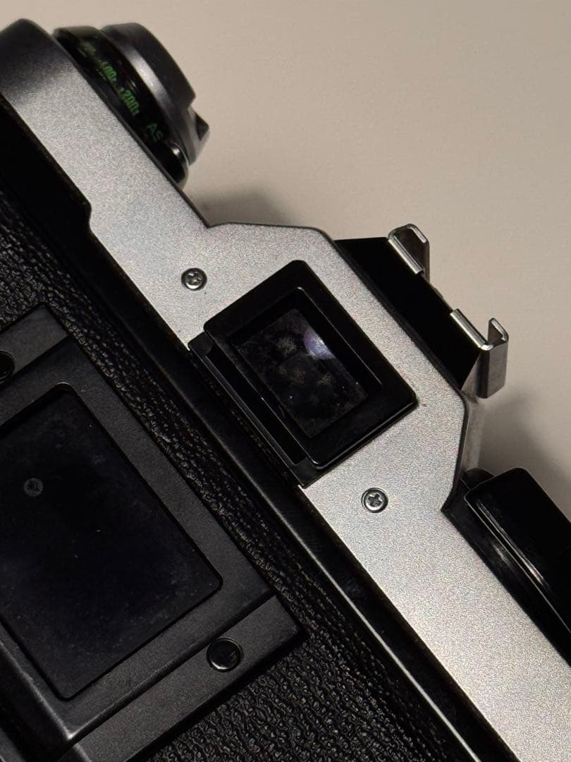 (ジャンク品)のCanon AE-1 Program 28 mmレンズ付き