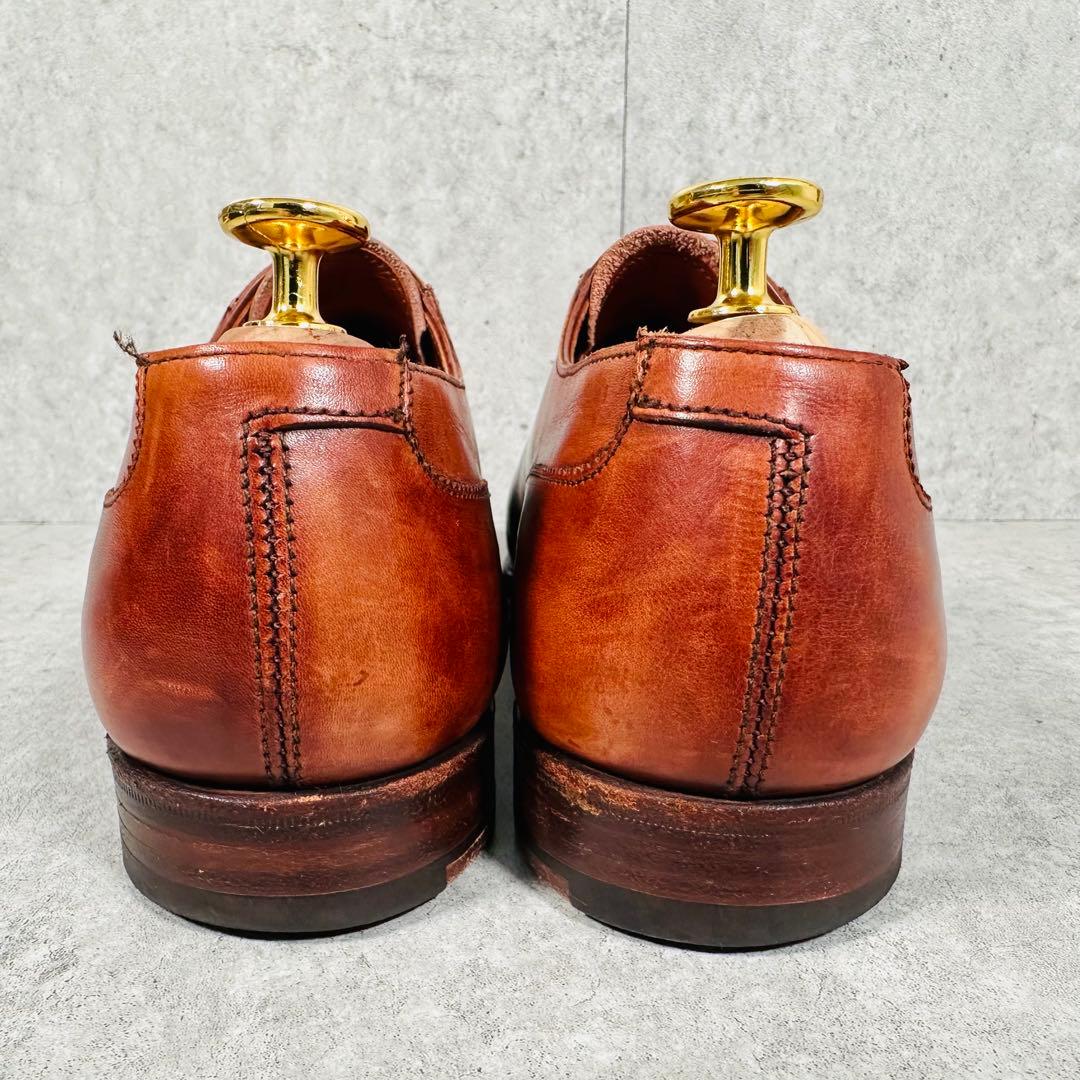 クロケット＆ジョーンズ ストレートチップ 内羽根 革靴 レザー 9780-11B