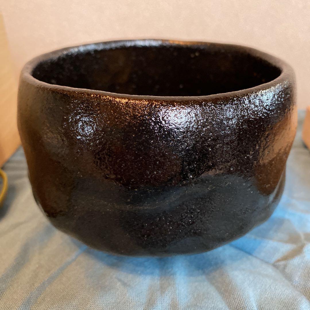 茶道茶碗① 吉向十三軒　黒