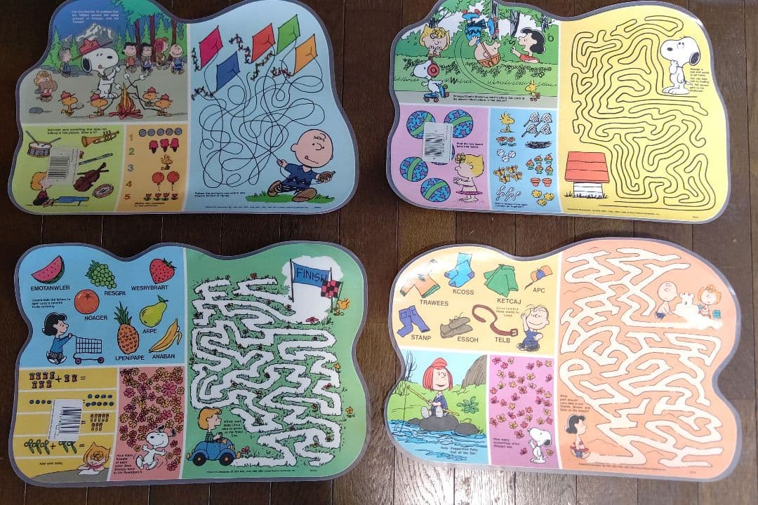 ビンテージ　スヌーピー　Placemat　ランチョンマット