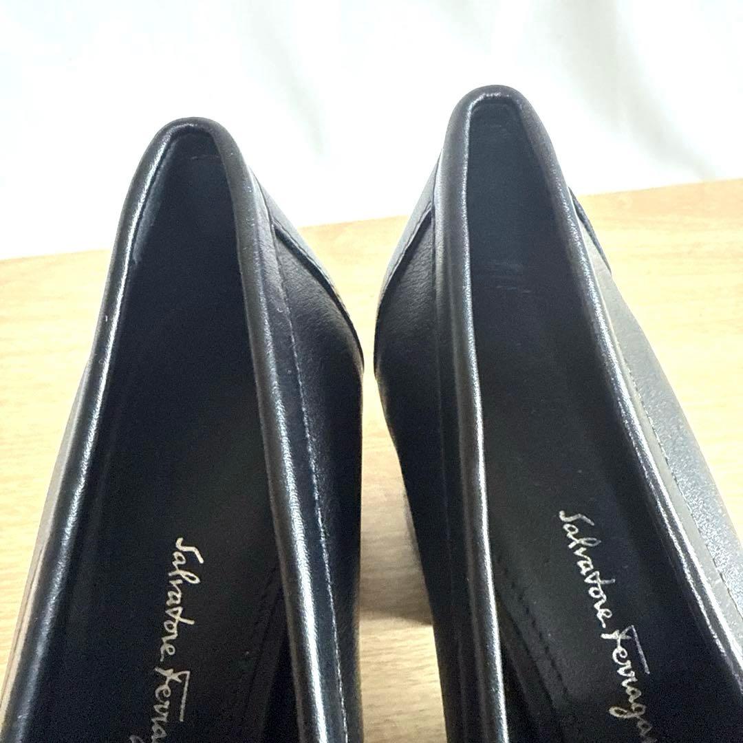 【未使用】Salvatore Ferragamoフェラガモ ガンチーニローファー