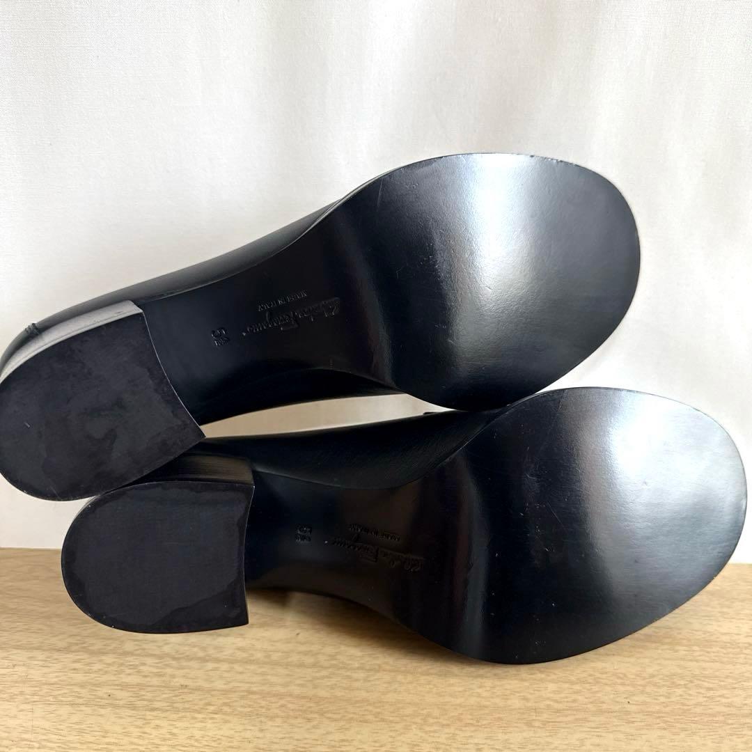 【未使用】Salvatore Ferragamoフェラガモ ガンチーニローファー