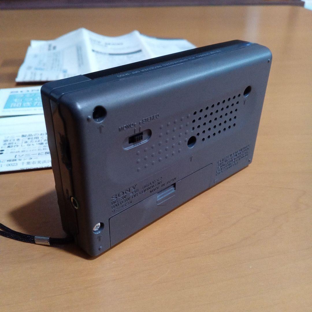 SONY SRF-M100 ポータブルラジオ 美品 元箱 付属品付 受信OK