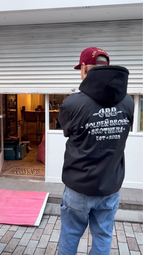 GOLDEN BROWN BROTHERS コーチジャケット　GBB