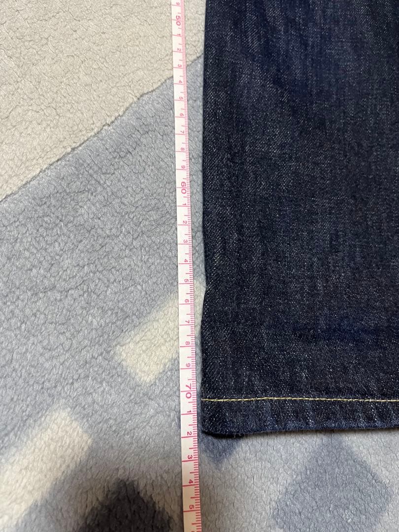 ダブルアールエル スリムフィット セルビッチ デニム