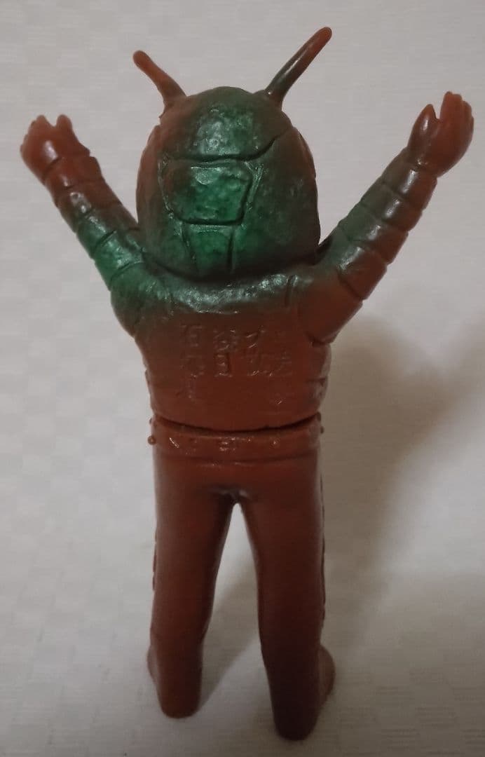 当時物　仮面ライダーのショッカー怪人ザンブロンゾ　ソフビポピー　検索バンダイ