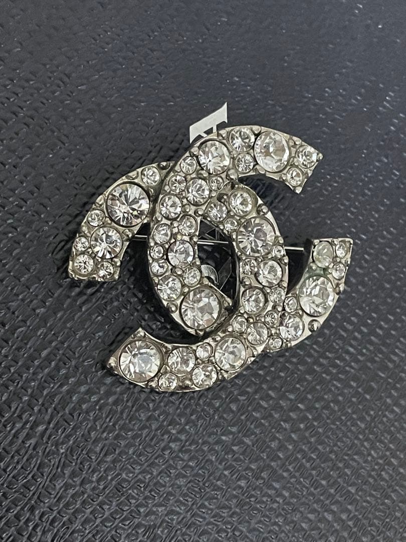 CHANEL ダブルCロゴ ブローチ　正規品
