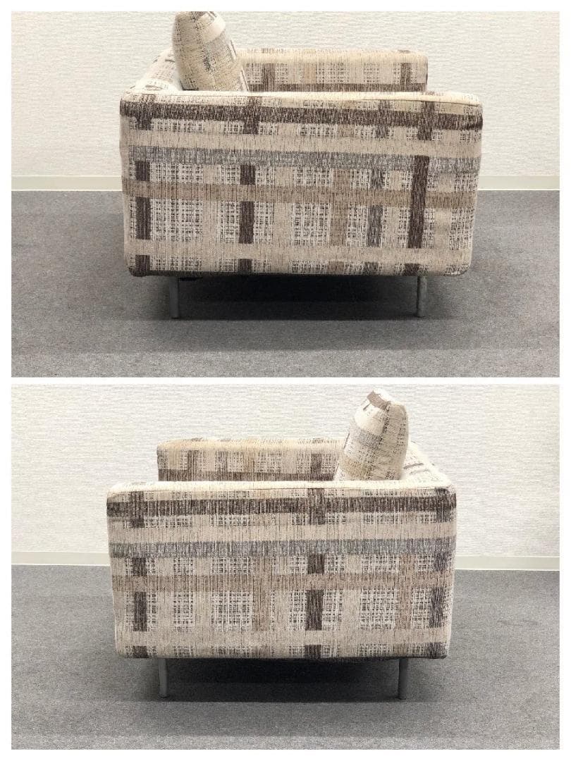 ■moooi■ブティックシングル 　1Pソファ　チェック柄　マルセル・ワンダース