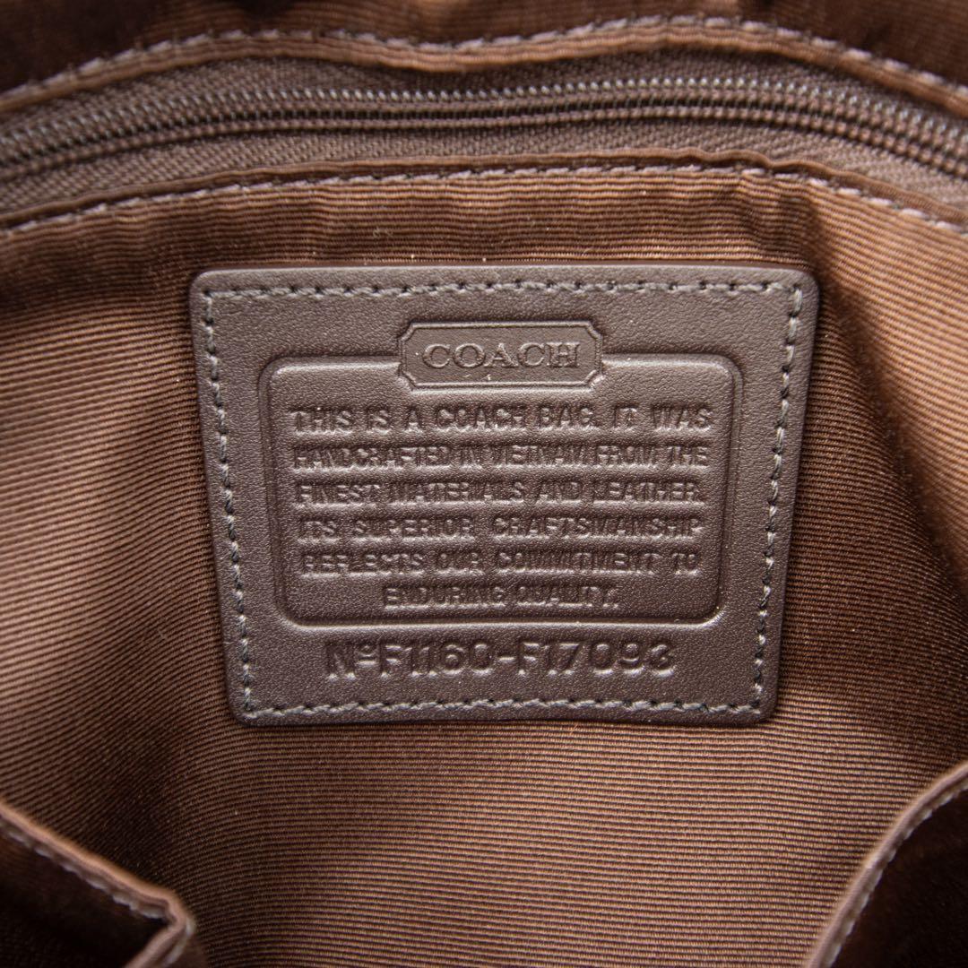 A075【美品】COACH／コーチ　ソーホー　ワンショルダーバッグ　シグネチャ