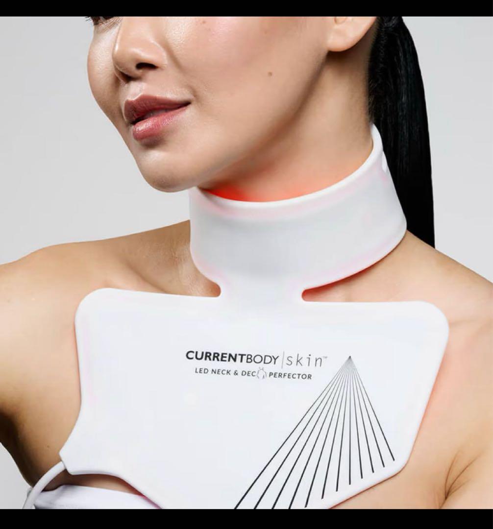 ボディ・フェイスケア CURRENTBODY LED NECK & DEC PERFECTOR
