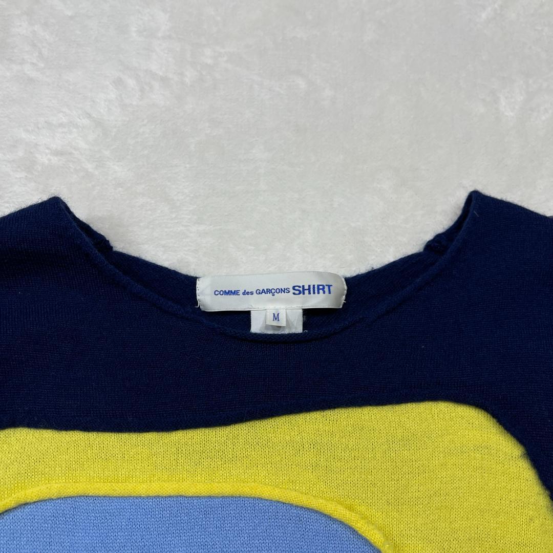 COMME des GARCONS SHIRT　デザインニット　2018AW