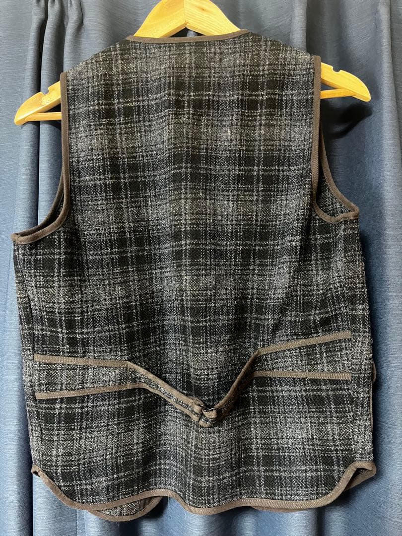 RRL ダブルアールエル チェック ツイード ベスト ラルフローレン