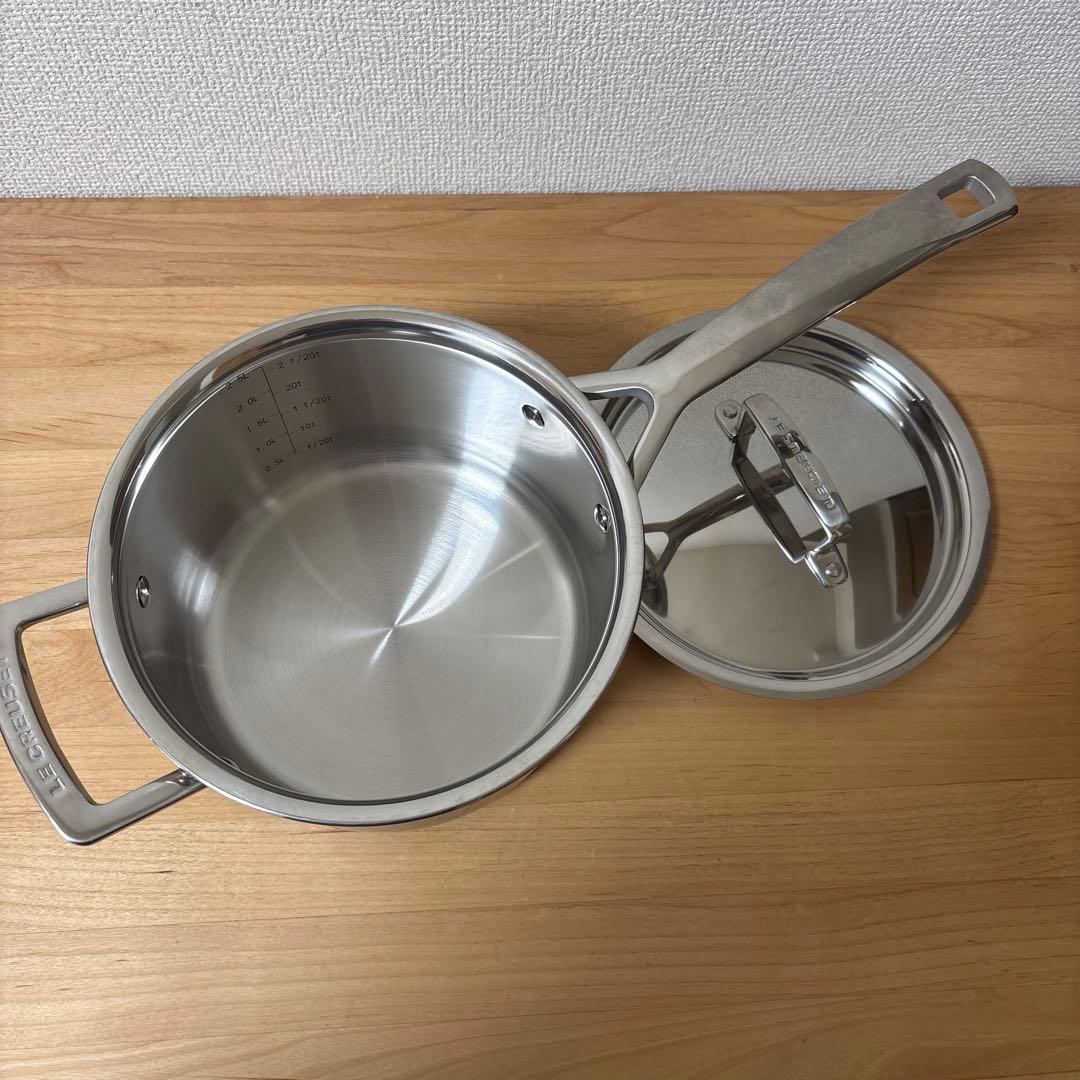 ル・クルーゼ　片手鍋　ソースパン　18センチ