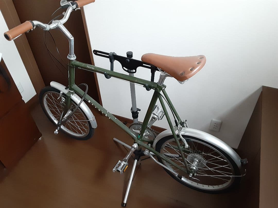 l*o様 レア！ほぼ未使用！Bianchi Merlo 室内用スタンド付き