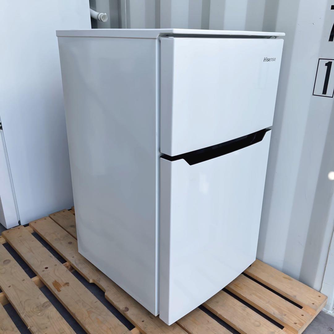 取付無料！高性能おしゃれホワイトインテリア小さめ便利サイズ冷蔵庫！洗濯機