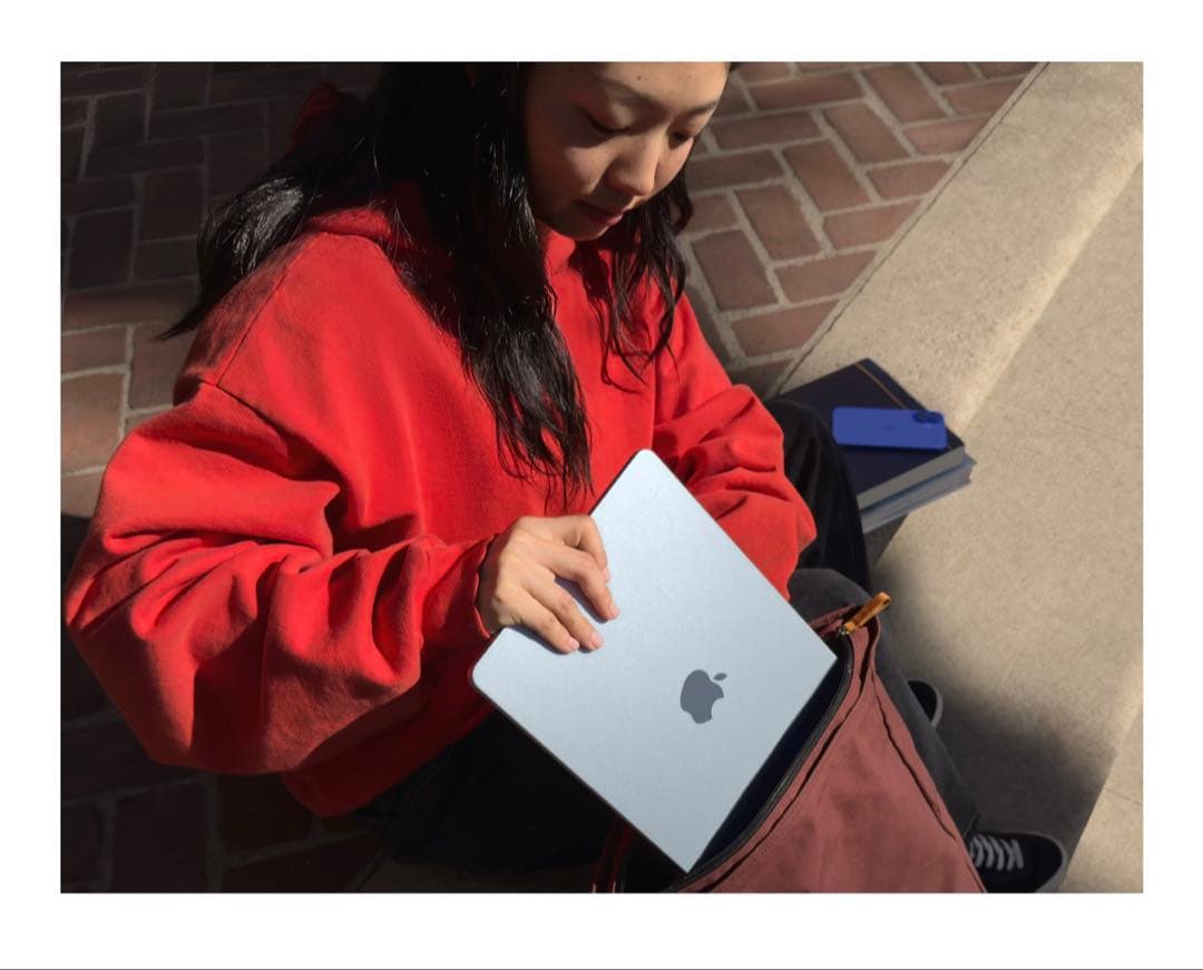 Apple MacBook13インチ　スカイブルーUSキーボード