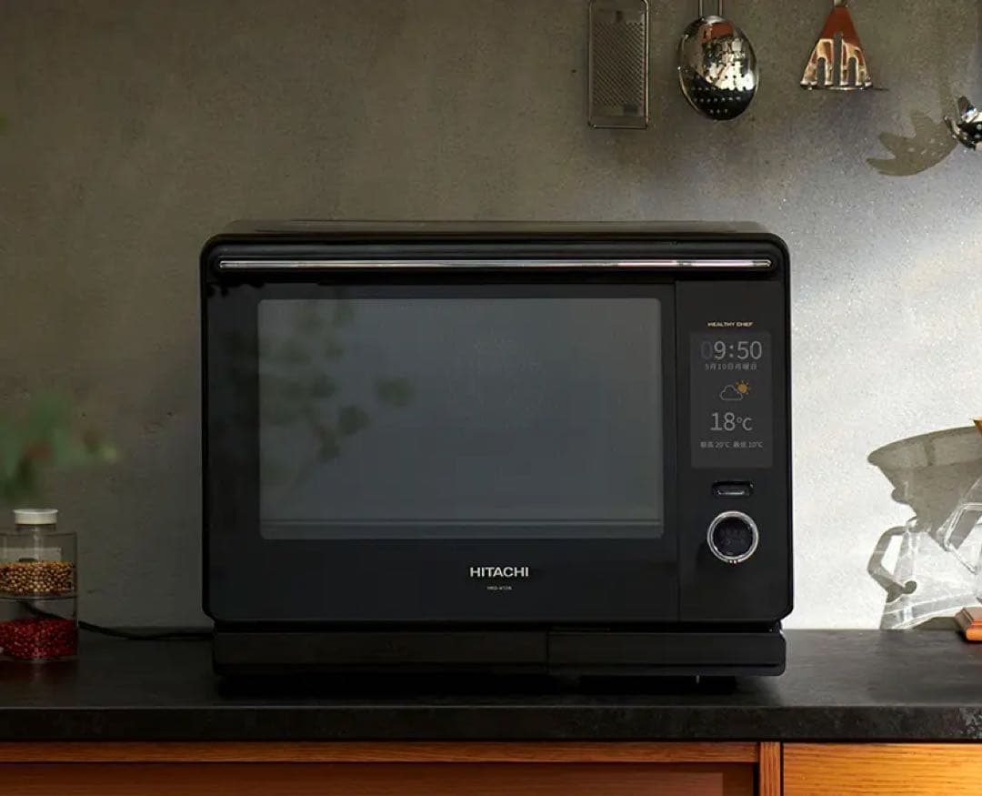 新品未開封⭐︎日立 HITACHI MRO-W10B K オーブンレンジ 30L