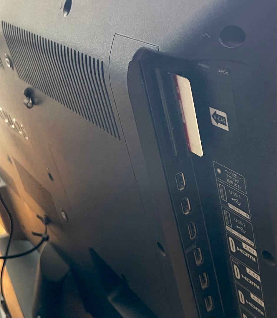 シャープ（4T-C40AJ1）4K液晶テレビ　AndroidTV　2019年製