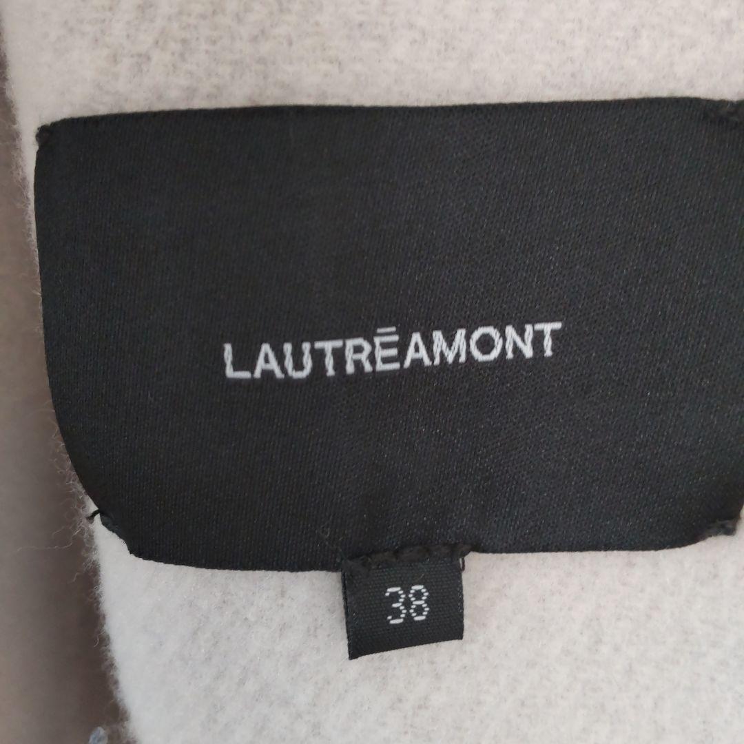 ロートレアモン☆美品☆ ビッグカラーウールリバーコート