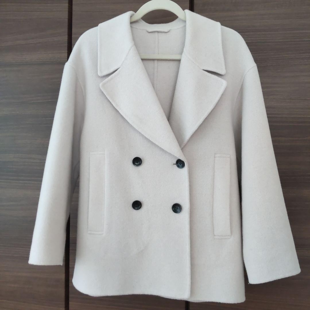 ロートレアモン☆美品☆ ビッグカラーウールリバーコート