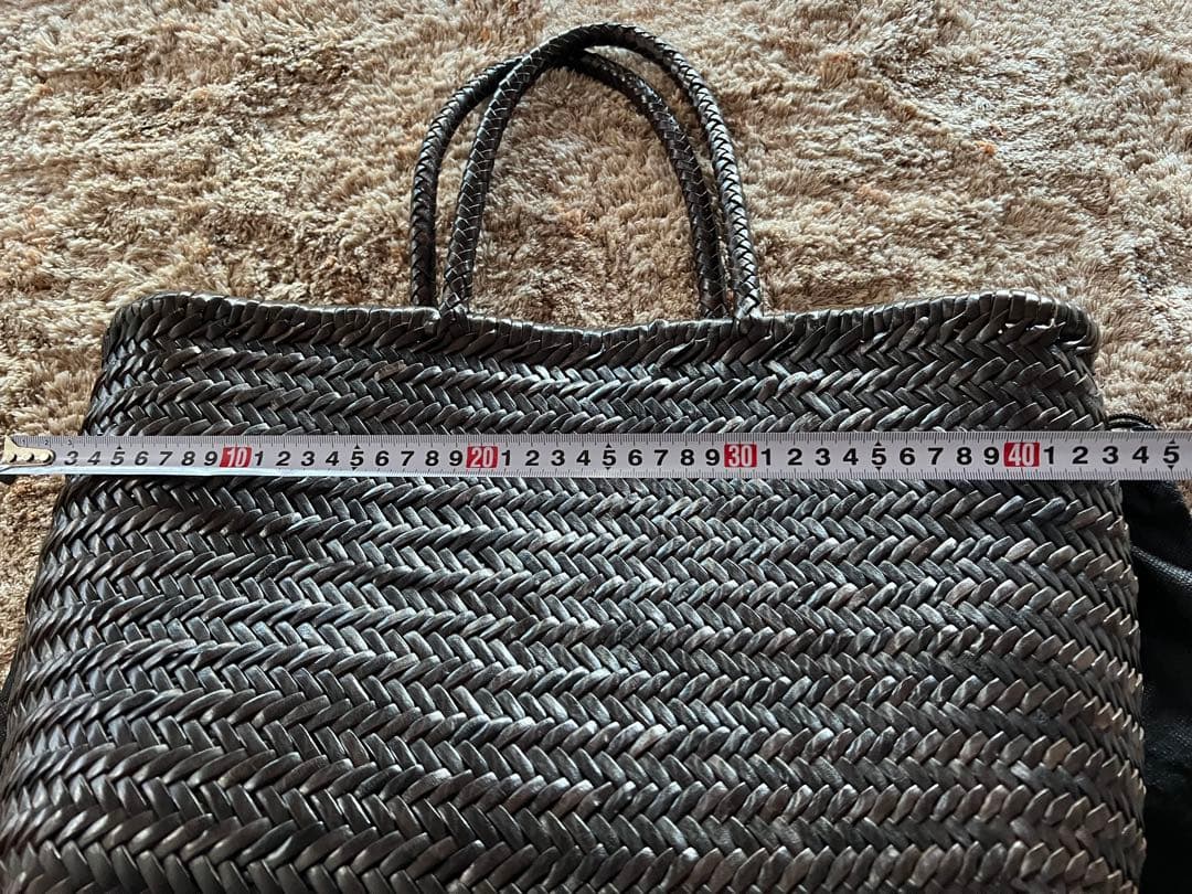 ヴィオラドーロ　レザー　メッシュかごバック　VIOLAd'ORO