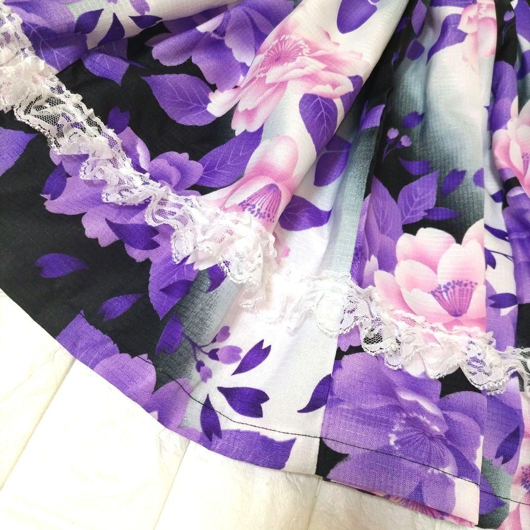 土日限定価格！【フリーサイズ】浴衣 ドレス 大人 地雷 姫 ギャル 平成 M L