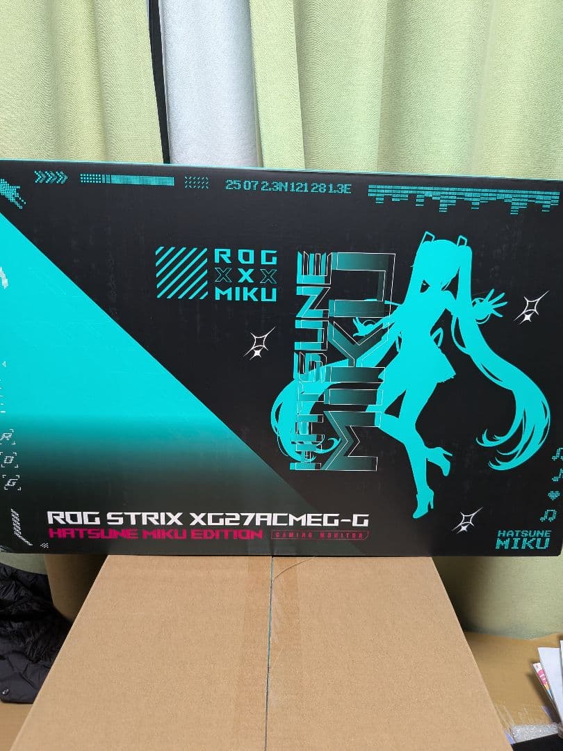 【新品国内】ROG STRIX XG27ACMEG-G HATSUNE MIKU
