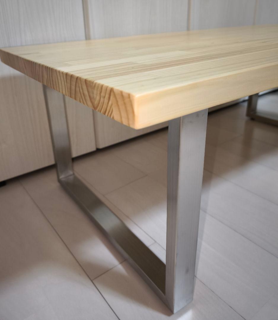 センターテーブル ローテーブル THE LOW TABLE Stainless